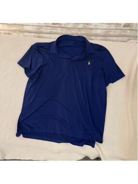Ralph Lauren Men's Navy Polo Shirt
